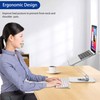 BESIGN LSX7 Laptop Stand with 360° Rotating Base, Ergonomic Adjustable