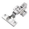 Luokim 20 Pack Half Overlay Soft Close Cabinet Hinges, Frameless