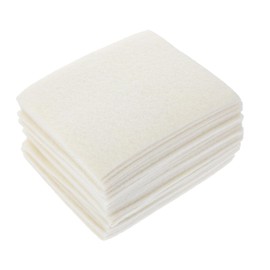 WOONEKY 2sets Professional Hair Perm Heat Insulation Mat Set Wool Hairdressing Accessories 20pcs*2