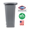 Glad Trash Can | Plastic Kitchen Waste Bin with Odor
