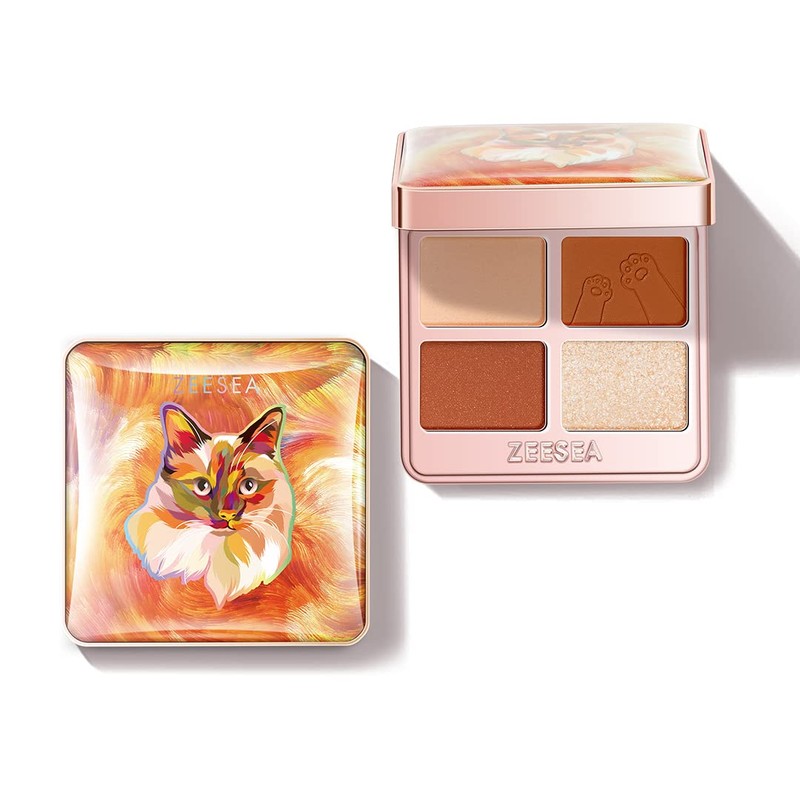 ZEESEA Dreamy and Brilliant Animal Series Four Color Eye Shadow