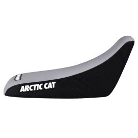Arctic Cat 50 90 Gripper Seat Cover  2002 - 2005 BLACK/SILVER standard #256