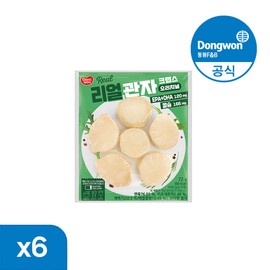 Dongwon Real Scallop Crab Stick Original 72g 6pcs