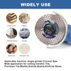 HERZO Diamond Cutting Disc 125 mm, Double-Sided for Cutting and