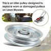 FENXDN Idler Pulley B527 (OD-3.25", ID-3/8) for Sw-isher Lawn Mower