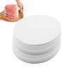 Uskerb 500-Pack Burger Paper Sheets C 11cm Round Non-Stick Wax