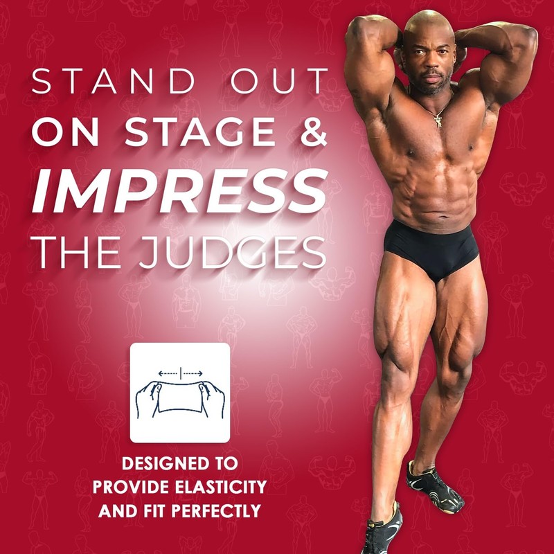 Exxact Sports Classic Bodybuilding Posing Trunks - IFBB NPC Classic