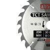 Draak TCT Circular Saw Blade Wood Cutter 230 x 30