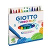 GIOTTO Turbo Maxi Super Washable Felt Tip Fibre Pens, Large