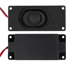 ALAMSCN 4PCS Mini Speaker Loudspeaker with JST-PH2.0mm for Robot Small Electronic Projects Game, 8Ohm 3W