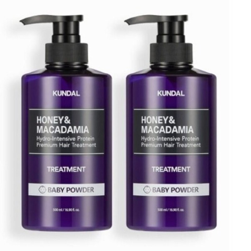 Kundal Protein Treatment 2 Piece Set 500ml All Skin Types