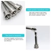 9 x Drywall Screw Depth Setter with 60mm Extension Socket