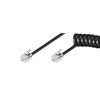 Goobay 68003 Telephone Cable RJ10 Plug Telephone Handset Cable Spiral