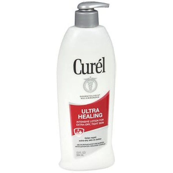 Curel Ultra Healing Lotion For Extra Dry Skin 13 oz (Pack of 5)