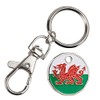 Harts 1 x Welsh Dragon New 12 Sided £1 size
