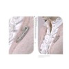 1 PCS 3 Inch Silver Rhinestone Inlaid Alloy Safety Brooch