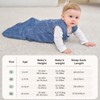 Unnivoll Fleece Baby Sleep Sack 18-24 Months with Plush Dots