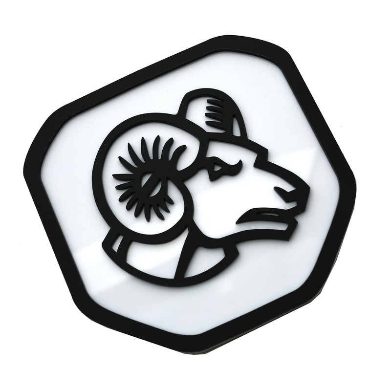 1pc New Custom Rear Tailgate Ram Emblem 3D Badge Compatible