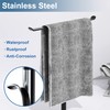Towel Rack T-Shape Hand Towel Holder for Bathroom, Lightweight Bathroom