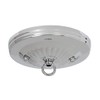 B&P Lamp® Nickel Plated Steel Canopy Kit, 5-1/8 Inch Diameter