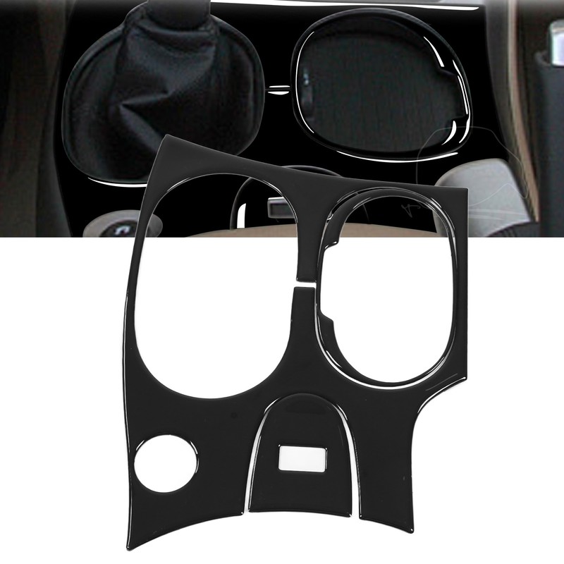 3PCs Car Gear Panel Cover Shift Frame Cover Decoration Replacement
