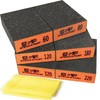 Sanding Sponge 6 Pack by S&F STEAD & FAST, Sanding