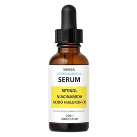 Serum Facial Retinol, Niacinamida y Ácido Hialuronico 30ml,