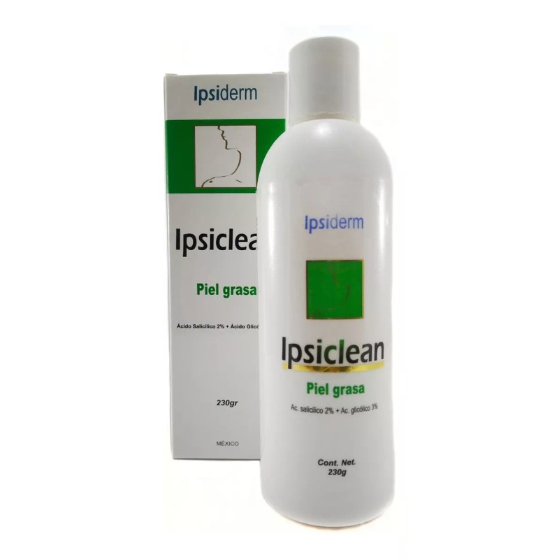 Ipsiderm Ipsiclean Piel Grasa Gel Dermolimpiador Anti-imperfecciones
