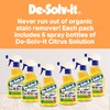 De-Solv-It Citrus Solution - Odor & Stain Remover for Cloth,