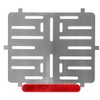 Frameless License Plate Holder Stainless Steel 0.8 mm Thick (for