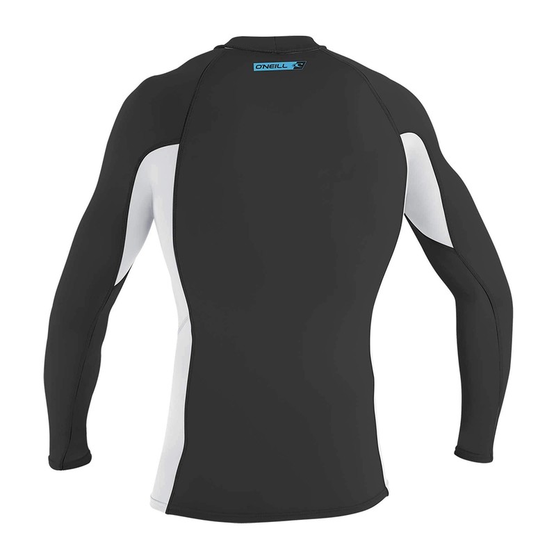 O'Neill Rash Guard Men's Premium Skins L/S Raven/White/Raven XL, Raven