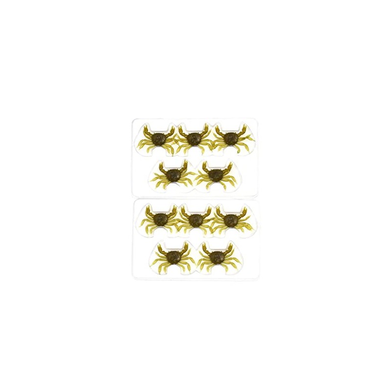 Five Star Fresh Peeling Crab Worm, Crab Worm, Black Dye,
