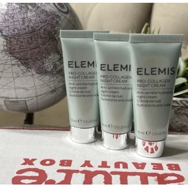 Elemis 3x Elemis Pro Collagen NIGHT CREAM Anti-Wrinkle Anti-Aging .5oz/15mL Ea SEALED Y