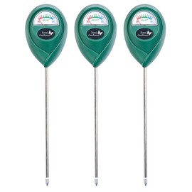 Royal Gardineer Humidity meter: Plant Soil Moisture Meter Set of 3 (Flower Moisture Meter)