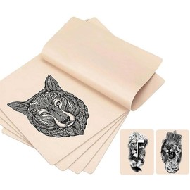 5/10 Pcs Blank Tattoo Skin Practice, Fake Skin Double Sides 8x6in Tattooing Microblading Eyebrow Practice Skin Kit Tattoo Supplies for Tattoo Beginners and Experienced Tattoo Artists (5/10pcs) - Count: 10 Pcs