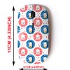 2.4G Wireless Mouse with Cute Pattern Design for All Laptops