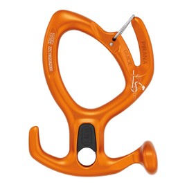 Petzl, Pirana Guide, Adjustable Clutch Discretion With Spur And Locking Asola For Torrentism, Orange, U, Unisex Adult