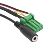 Car AUX Cable 5.0 Bluetooth Microphone Harness Audio Wire Fit