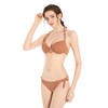 EONAR Bikini Sets Women’s Side Tied, Swimwear, Removable Push-up Pads,