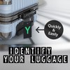 BOGO Luggage Tag Initial Bag Tag - Fully Bendable Tag