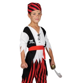 Wicked Costumes Boys Shipwrecked Pirate Fancy Dress Costume - Small (3-4 Years)