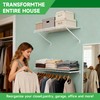 12 Inch Wire Shelving Support Bracket, 6 Pack Metal Closet