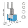 20Pcs SPDT Mini Toggle Switch 3 Pin 3 Position ON/Off/ON