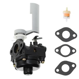 Motorcarb 107-4607 Carburetor Carb for Lawn Boy Duraforce Silverpro Goldpro 2 Cycle Lawn Mower Tractor 10247, 10250, 10252, 10323, 10425, 10525, 22260 (with Fuel Filter, 3 Gaskets), Silver