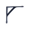 Oakcrafts - Pair of Epoxy Black Gallows Shelf Brackets Antique