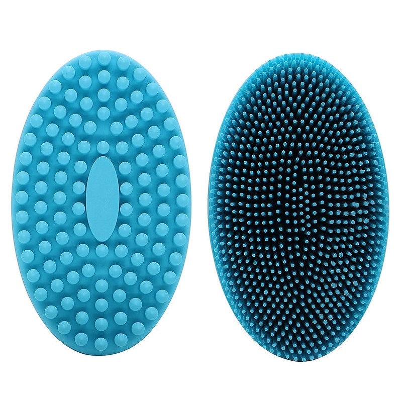 Cepillo exfoliante DNC de silicona para el cuerpo, fácil de