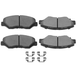 SCITOO Disc Brake Pads Kits D943-7844 Ceramic Front Brake Pads Set Fit For Honda For Pilot 2003-2008