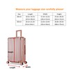 Risbay 1PCS Clear Luggage Cover Protectors for 28 Inch Suitcase