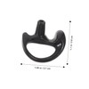 LABRIMP 1 Pair Interphone Reusable Rubber Earpiece Inserts Comfortable for