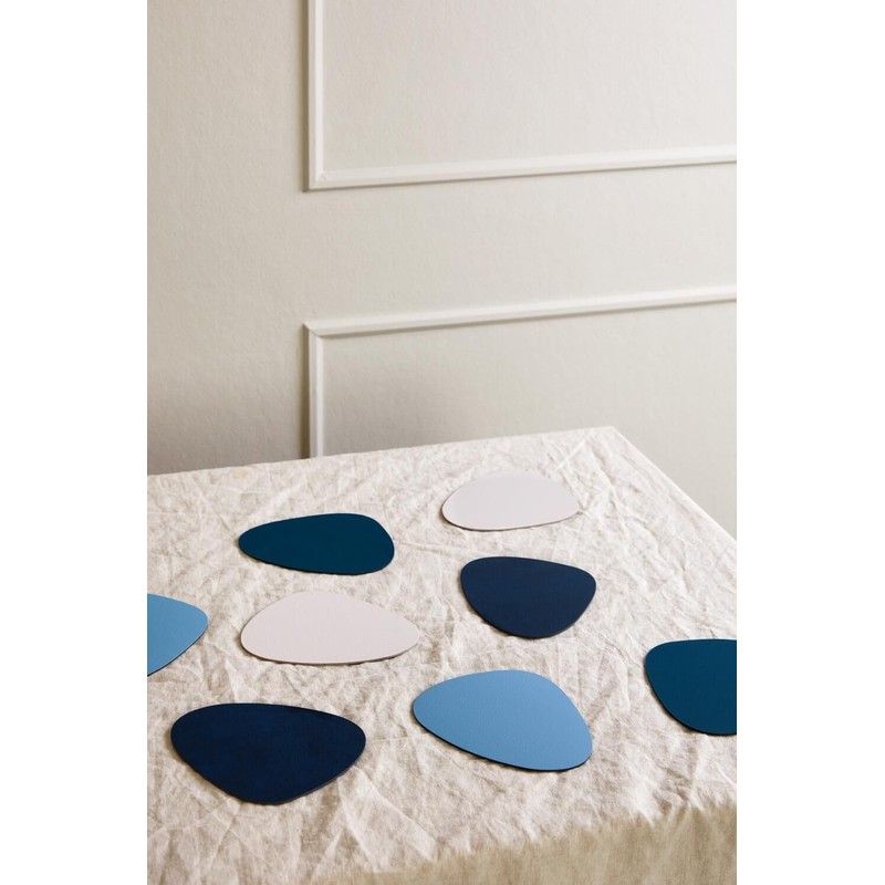 LindDNA Glass Coaster, Brown, 11 x 13 cm